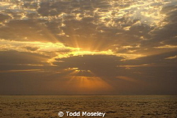 Sunrise, Sudan Red Sea by Todd Moseley 